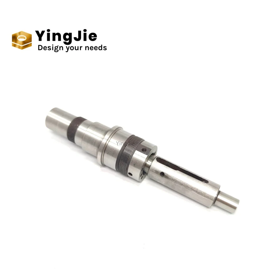 Auto Machinery Precision CNC Lathe Milling Turning Machine Processing Low Error High Precision Stainless Steel Chuck Winding Machinery Parts for Brushless Motor